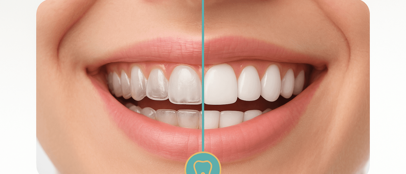 facette dentaire ou orthodontie invisible pour aligner vos dents en Algérie